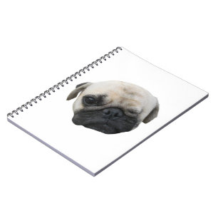 Cute Puppy Pug Dog Friend ... かわいい 子犬 Notebook