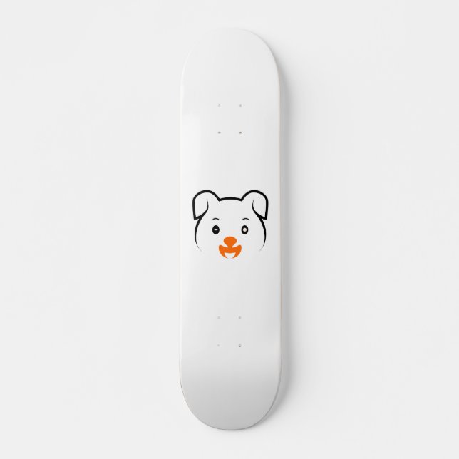 Cute Puppy Skateboard (Front)