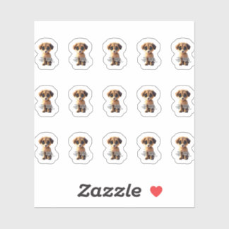 Cute puppy Sticker
