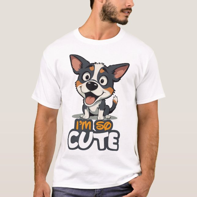 cute puppy T-Shirt (Front)