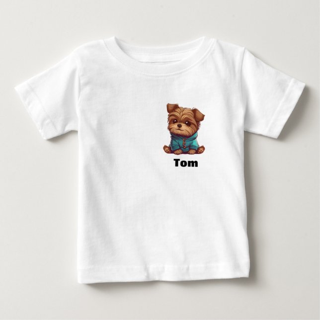 Cute Puppy t-shirts for kids (Front)