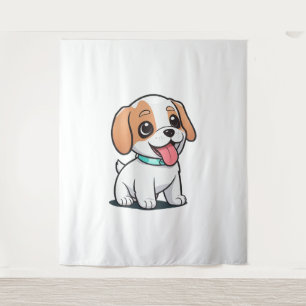 Cute Puppy Tapestry