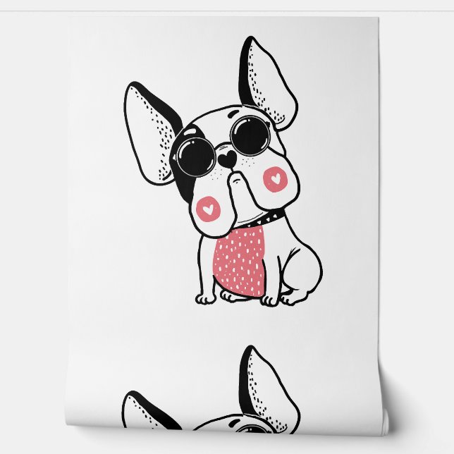 cute puppy wallpaper (Unrolling)