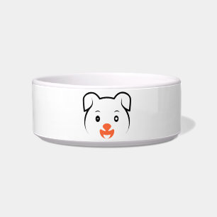 Cute Puppy Wink Bowl