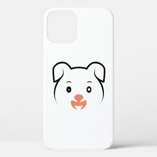 Cute Puppy Wink Case-Mate iPhone Case (Back)