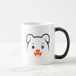 Cute Puppy Wink Magic Mug