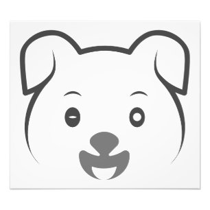 Cute Puppy Wink Photo Print