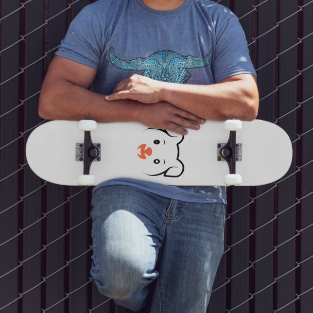 Cute Puppy Wink Skateboard (Outdoor 3)