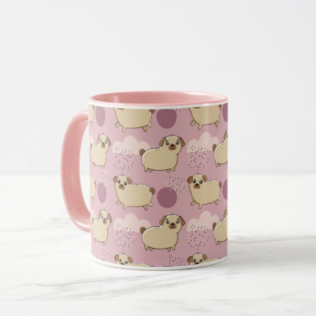 Cute  Pups Mug (Front Left)