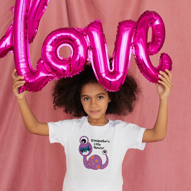 Cute Purple Cyclops Monster Funny Fun for Kids T-Shirt (Creator Uploaded)