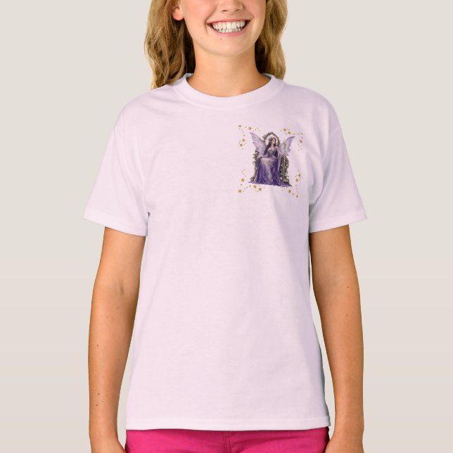 ​Cute Purple Fairy T-Shirt . (Front)
