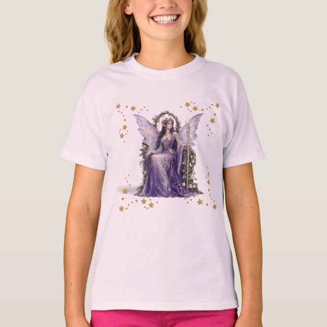 ​Cute Purple Fairy T-Shirt . (Front)