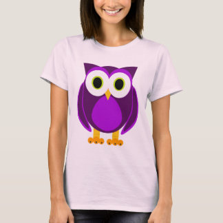 Cute Purple Owl T-Shirt