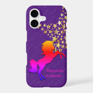 Cute PURPLE Personalised UNICORN
