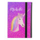 Cute Purple Pink Glitter Unicorn Personalised