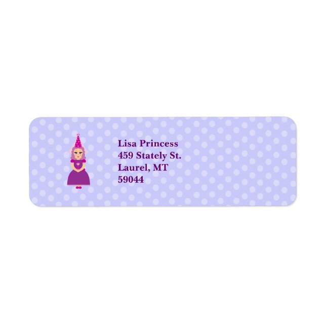 Cute Purple Princess (Front)