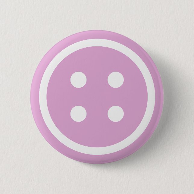 Cute Purple Sewing Button (Front)