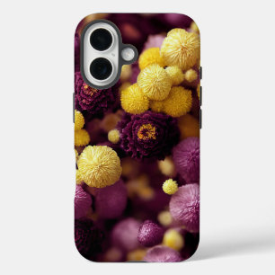 Cute Purple & Yellow Flowers Phone Case
