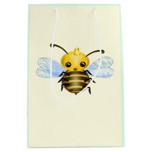 Cute Queen Bee Medium Gift Bag