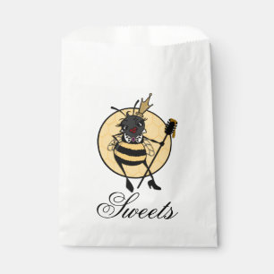 CUTE QUEEN BEE PERSONALIZED FAVOR BAG