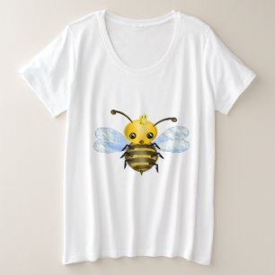Cute Queen Bee Plus Size T-Shirt