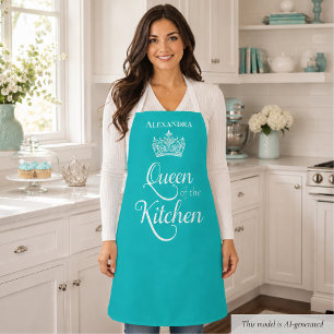 Cute Queen of the Kitchen Apron