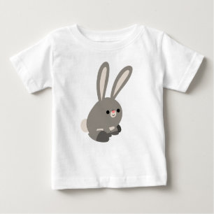 Cute Quiet Cartoon Rabbit Baby T-Shirt