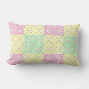 Cute Quilt Patterned Pillow