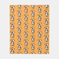 Cute Quirky Crazy Cat Lady Pattern Yellow
