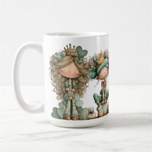 CUTE QUIRKY LITTLE IRISH GIRLS COFFEE MUG