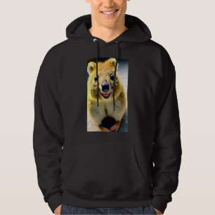 cute quokka sweet animals smiling drawing comic hoodie