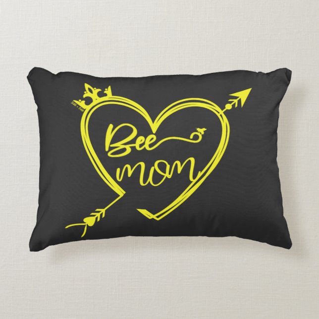 Cute quote on black pillow (Front)