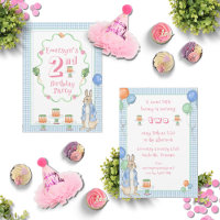 Cute Rabbit 2nd Pink Birthday Party