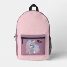 Cute Rabbit and Glasses Personalised