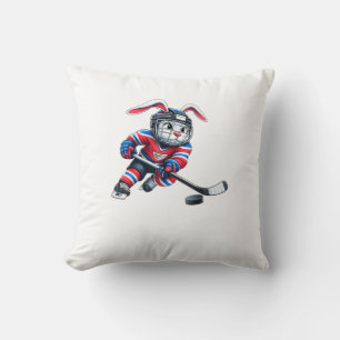 Cute Rabbit Boys Kids Men T-Shirt Cushion