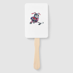 Cute Rabbit Boys Kids Men T-Shirt Hand Fan