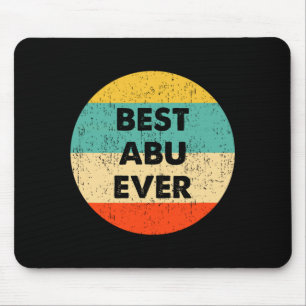 Cute rabbit bunny blowing bubble gum easter day mouse pad