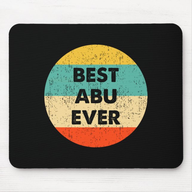 Cute rabbit bunny blowing bubble gum easter day  mouse pad (Front)