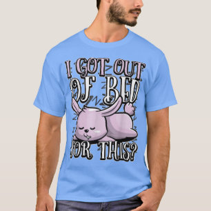 Cute Rabbit Bunny Nap Time Humour I Got Out Of Bed T-Shirt