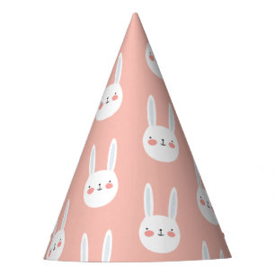 Cute Rabbit colorful Birthday Party Hat