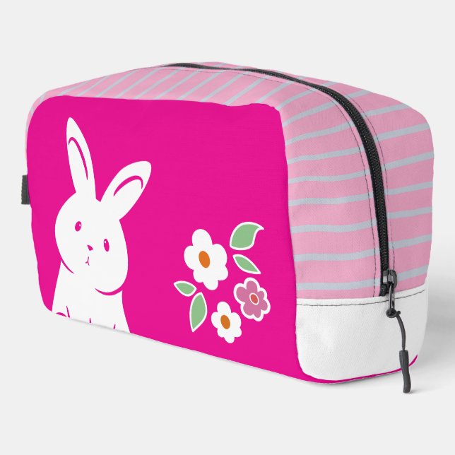 Cute Rabbit Dopp Kit (Right Corner)