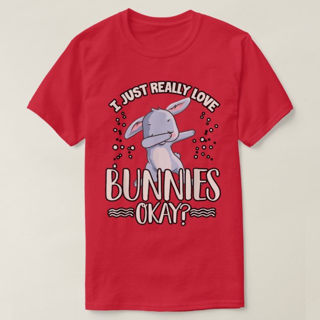 Cute Rabbit Lover Graphic Women Men Kids Bunny  T-Shirt (Design Front)