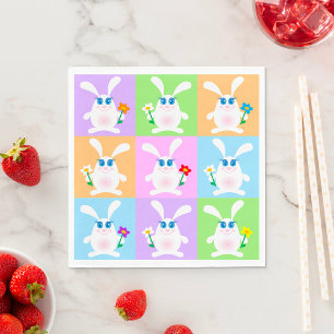 Cute Rabbits Napkin