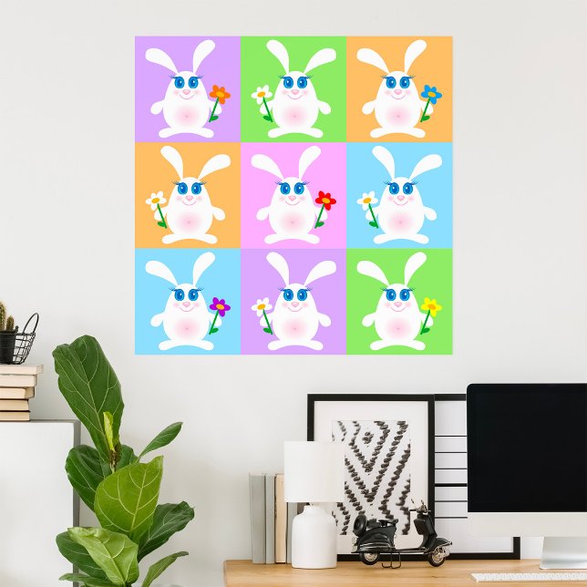 Cute Rabbits Poster (Creator Uploaded)