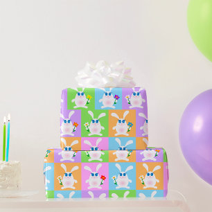 Cute Rabbits Wrapping Paper