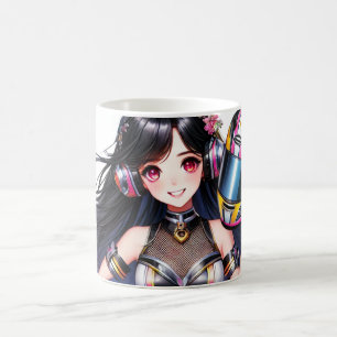 Cute Racer Girl's design Coffee Mug