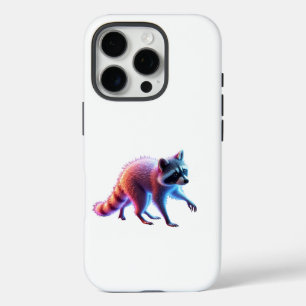 Cute Racoon Art iPhone 16 Pro Case