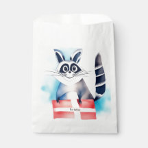 Cute racoon birthday gift