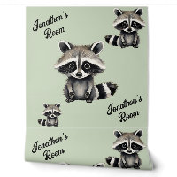 Cute Racoon Boys Bedroom
