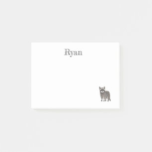Cute Racoon Post-it notes